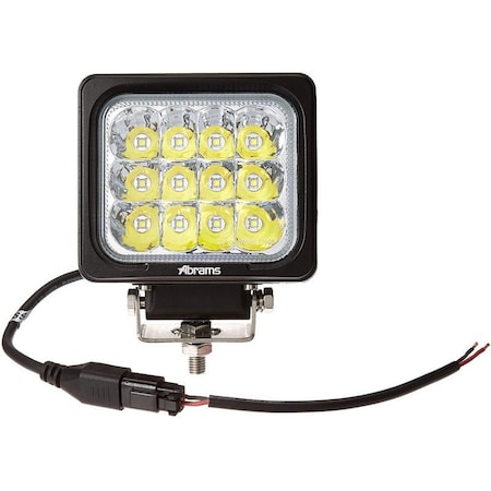 Abrams 5" Heavy Duty Series 12 LED 60W 4800LM LED Work Light - Spot HDS-60S